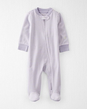 Baby Striped Organic Cotton Sleep & Play