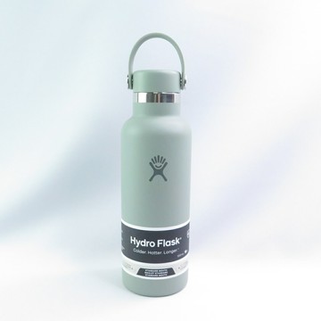Hydro Flask 標準口真空保溫鋼瓶 18oz 不鏽鋼 HFS18CSX- 送水瓶刷【iSport愛運動】