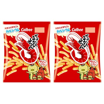 Calbee 卡樂比 Kappa Ebisen 河童蝦條，香酥卡滋，鮮蝦風味餅乾  77g  2包