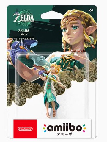 yes99buy電玩  日本正品任天堂塞爾達傳說王國之淚amiibo手辦王國薩爾達公主