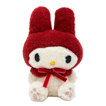 【震撼精品百貨】My Melody 美樂蒂~日本SANRIO三麗鷗 美樂蒂絨毛娃娃-復古紅*26603