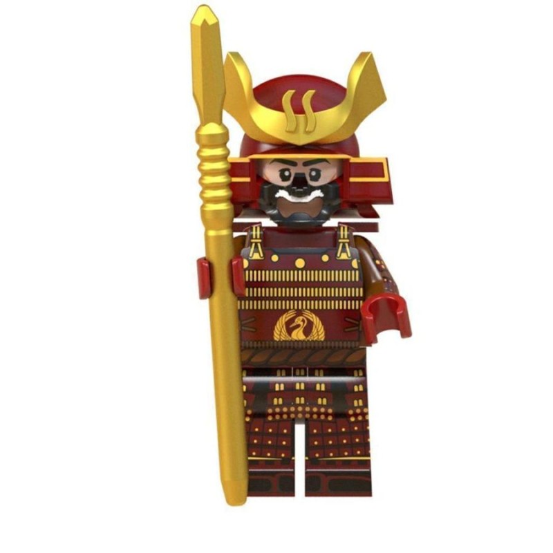 レゴ LEGO 互換 ミニフィグ 戦国武将 侍 8体セット サムライ 人形 人