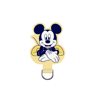 【正版授權】Disney經典-米奇款趴著手機掛片/夾片