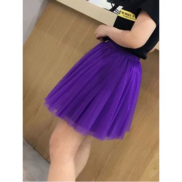 高腰網紗裙公主紗裙打底裙半身裙小個子時尚仙女白色蓬蓬公主短裙