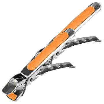 不鏽鋼止滑多功能防燙夾 Set 2支 夾取穩固  顏色隨機