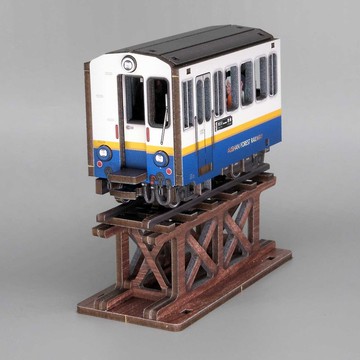 Fuumas 立體可動木質拼圖－SC-009A1 栩悅號車廂