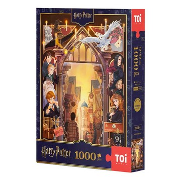 TOi圖益 哈利波特與魔法石 經典魔法世界場景 收藏禮物 拼圖1000片