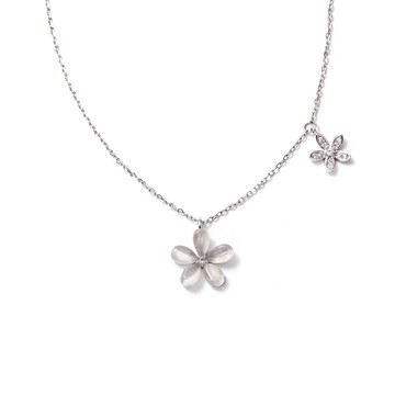 [預購] [純銀] 幻境之花鎖骨鍊 / Fantasy Flower Necklace