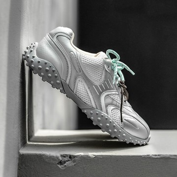 馬登 珠釘訓練鞋男鞋夏季新款透氣德訓鞋運動休閒薄底鞋復古潮鞋子