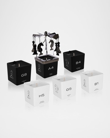 Votive Candles & Carousel Set