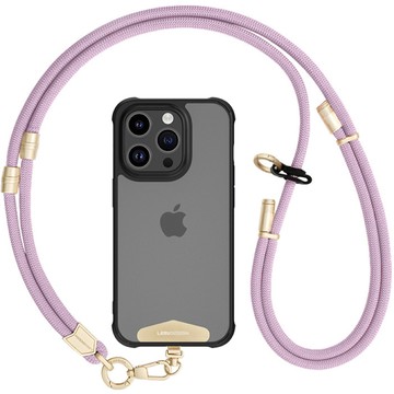 LEEU DESIGN 多功能三合一掛繩  淺紫  1個