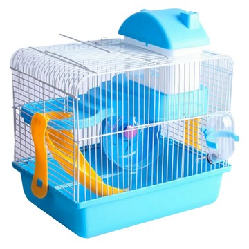 倉鼠雙層大城堡籠子  1個  淺藍色