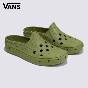 Vans MTE Slip-On Mule TRK 男女款橄欖綠色懶人拖鞋
