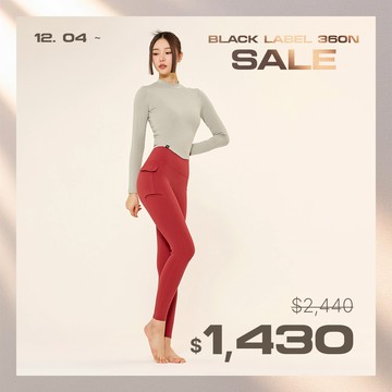 黑標360N 工裝風格口袋緊身褲｜共10色｜XWFLG01H3