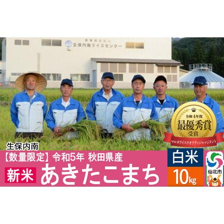 ふるさと納税 ＜新米＞  あきたこまち 10kg(10kg×1袋) 令和5年産 精米 通算20回 特A 秋田県仙北市産 白米 10キロ 秋田県仙北市