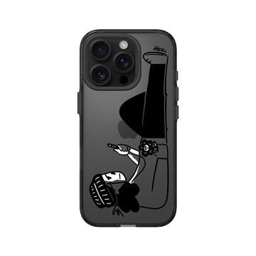 iPhone 16 Pro Clear (相機按鈕) 酷墨灰 - Abei - Late Night Chillout