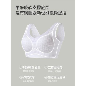 少女內衣發育期初高中學生女童花邊無痕防凸點矯姿運動防震文胸罩
