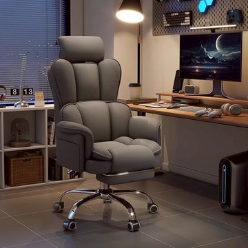 老板椅辦公電腦椅家用舒適久坐辦公椅子商務沙發椅輕奢可躺電腦椅