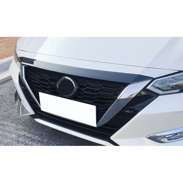 ~歐力斯~日產 NISSAN 2021-23年 SENTRA 引擎蓋飾條 前蓋飾條 引擎蓋飾板 中網飾條 碳纖維紋