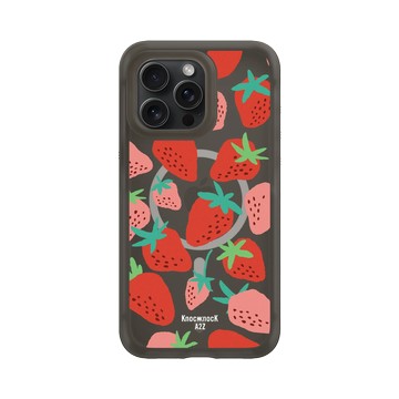 iPhone 15 Pro Max AirX 本質黑 - Knock Knock A2Z - 草莓甜甜