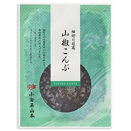 細切り日高 山椒こんぶ 袋入100グラム 小倉屋山本