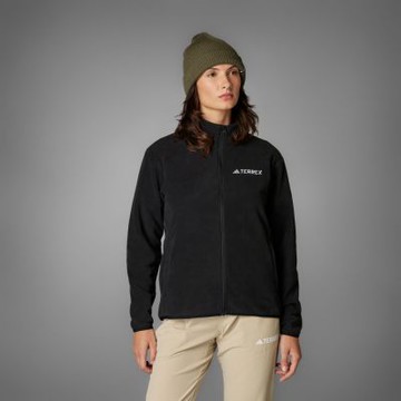 【adidas 愛迪達】 MULTI ESSENTIALS 刷毛外套 女 JP0800