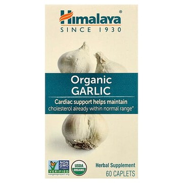 Himalaya, 有機大蒜，60 囊片