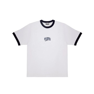 BILLIONAIRE BOYS CLUB ARCH LOGO RINGER TEE 美式復古 經典太空人 短袖T恤 白