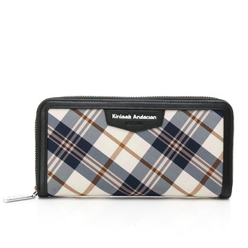 【金安德森】Marian 拉鍊長夾-經典黑