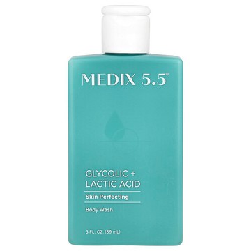 Medix 5.5, 沐浴露，最佳化皮膚，羥基乙酸 + 乳酸，3 液量盎司（89 毫升）