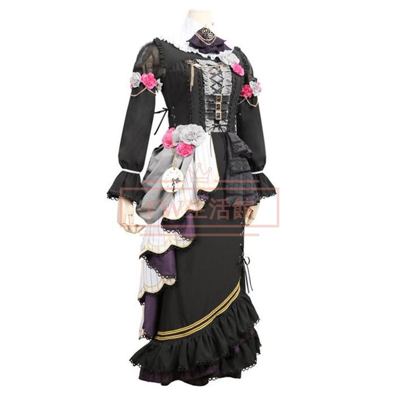 (セール/1度着用/美品)バンドリ♥白金燐子♥戦場に詠う花嫁♥コスプレ♥ バンドリ！ガルパ】[戦場に詠う花嫁]白金燐子のスキルとイラスト