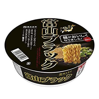 寿がきや 全国麺めぐり 富山ブラックラーメン 108g×12個