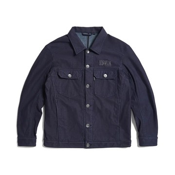 【EDWIN】針織牛仔外套
