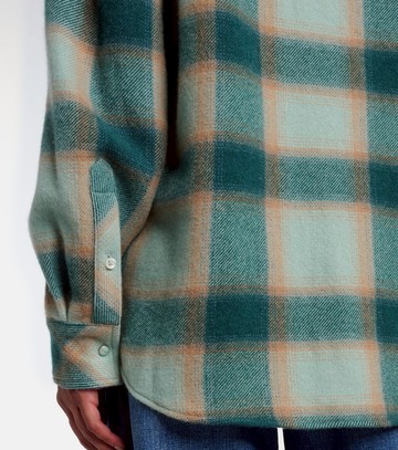 God's True Cashmere Checked cashmere overshirt