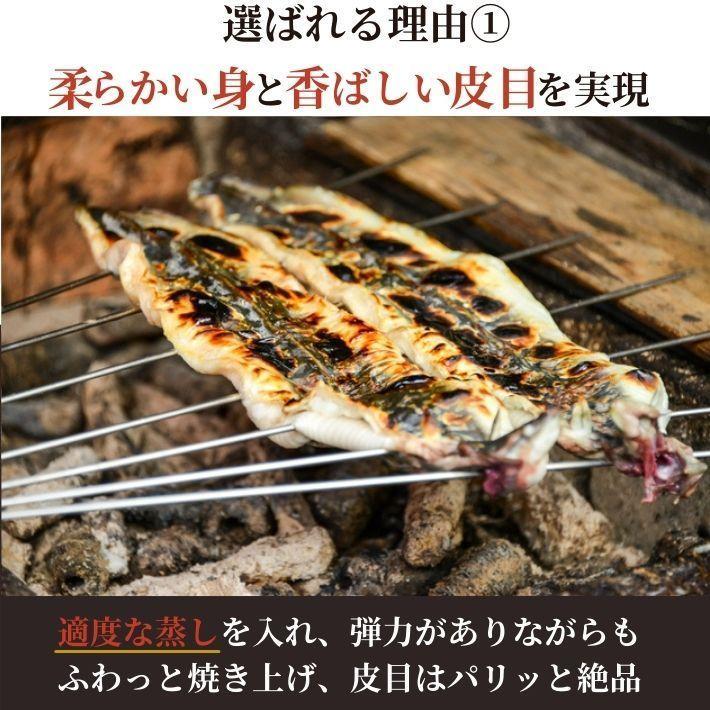 高知県産 うなぎ 白焼き 国産 3尾 完全無投薬 仁淀川 誕生日 ギフト 贈答