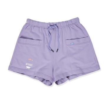 5th STREET｜女裝｜大口袋休閒短褲｜淺紫色