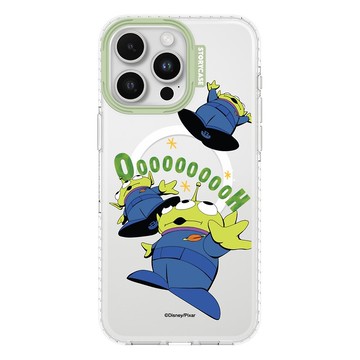 迪士尼 三眼仔被吸入披薩星球 iPhone手機殼 Magsafe 透明機套