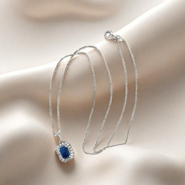 典雅皇家藍寶石項鍊