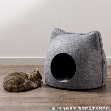 NITORI 寵物床 FELT CAT LGY