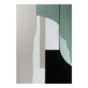 御畫房 當代國家級展覽畫家 抽象系列手繪油畫70×100cm(DB-100)