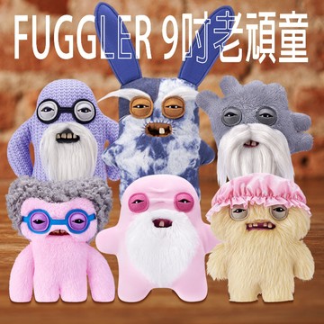 【日系報馬仔】FUGGLER 牙齒怪 9吋老頑童#ZU08791(1入) 毛絨 娃娃 公仔 款式隨機出 DS030261