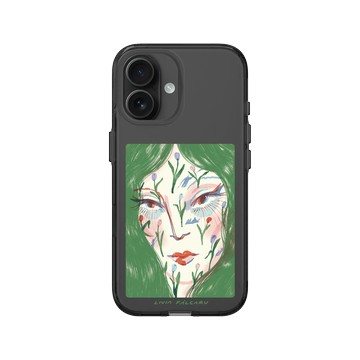 iPhone 16 Clear (相機按鈕) 酷墨灰 - Livia Fălcaru - 春日能量