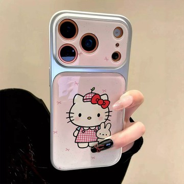 漸粉貓咪適用蘋果17ProMax手機殼iphone15新款16pro個性14pro玻