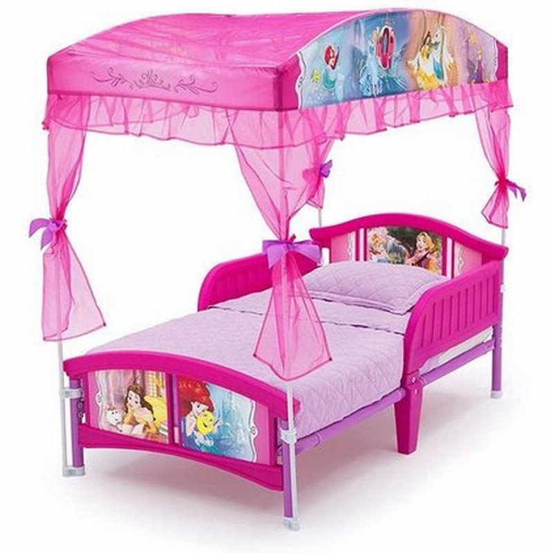 Delta Children Canopy Toddler Bed Disney Princess ディズニー プリンセス ベットフレームアメリカ輸入 家具 アメリカ輸入雑貨 通販 Lineポイント最大0 5 Get Lineショッピング