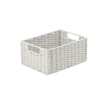 編織收納籃 LAIRA3 四分之一型 GY NITORI宜得利家居