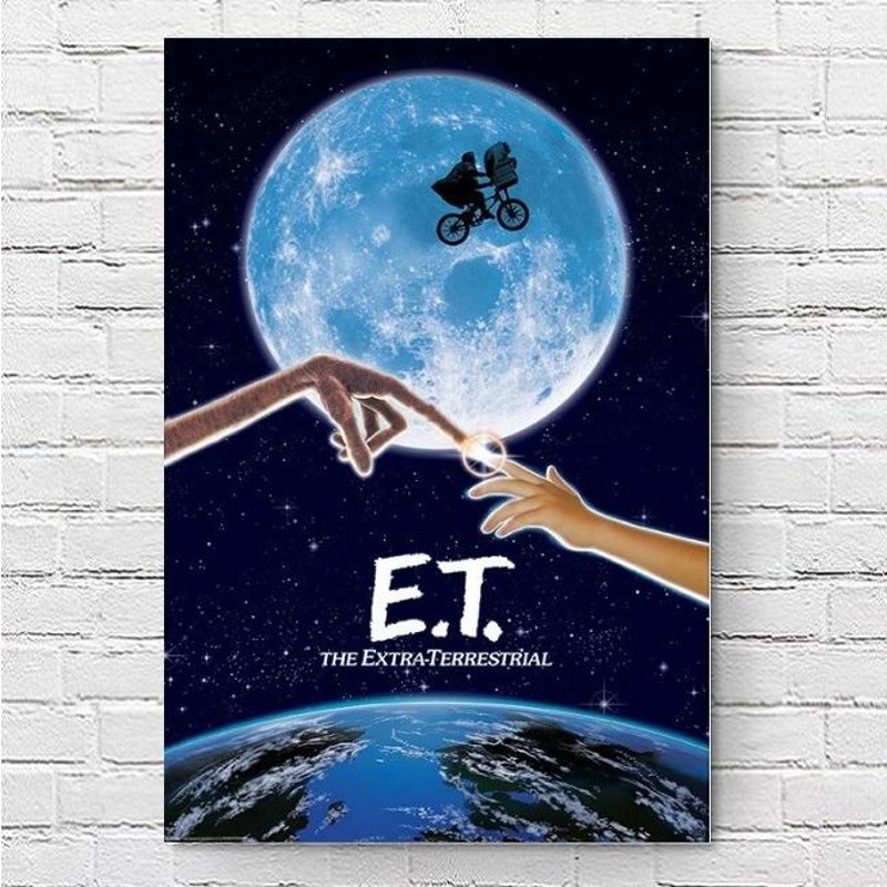 E.T. ET 映画ポスター US版 24×36インチ (61×91.5cm) of3 | LINE