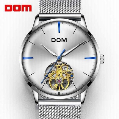 マリナボーダー DOM メンズ腕時計 機械式自動巻 ダブルトゥールビヨン ...