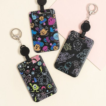 【R.FUN SHOP】滿版伸縮滑蓋證件套 玩具總動員 怪獸電力公司