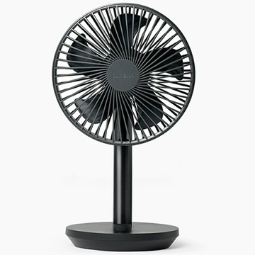 N9 FAN LUMENA STAND 4 USB桌上型擺頭隨行風扇 炭黑