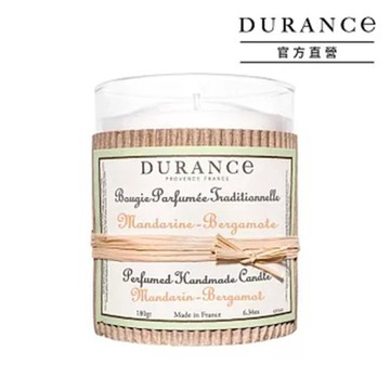 DURANCE朵昂思 香檸檬佛手柑手工香氛蠟燭180g-公司貨